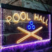 Billiards Pool Hall LED Light Sign - Way Up Gifts