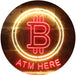 Bitcoin ATM Here LED Light Sign - Way Up Gifts