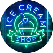 Ice Cream Shop LED Light Sign - LED Gift Works