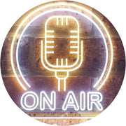 Microphone On Air LED Light Sign - LED Gift Works