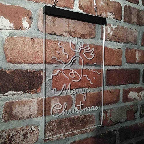 Merry Christmas Bell Decoration LED Light Sign - LED Gift Works