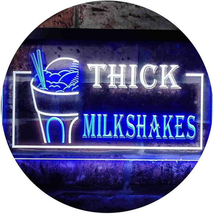 Thick Milkshakes LED Light Sign - Way Up Gifts