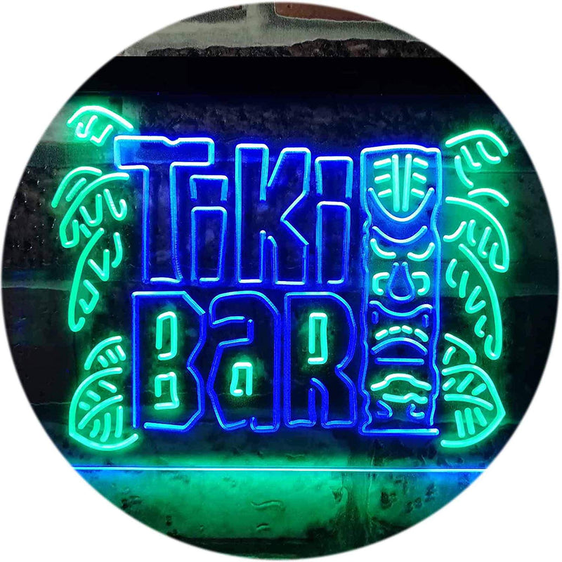 Tiki Bar LED Light Sign - LED Gift Works
