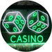 Dice Casino LED Light Sign - Way Up Gifts