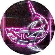 Shark Man Cave LED Light Sign - LED Gift Works