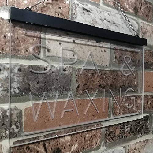 Beauty Salon Spa Waxing LED Light Sign - Way Up Gifts