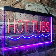 Hot Tubs LED Light Sign - LED Gift Works