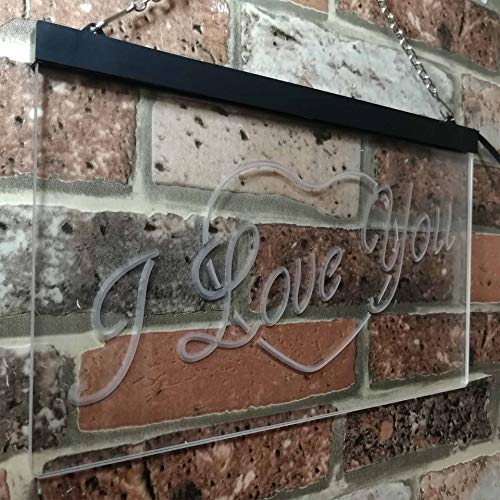 Heart I Love You LED Light Sign - Way Up Gifts