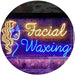 Facial Waxing LED Light Sign - Way Up Gifts