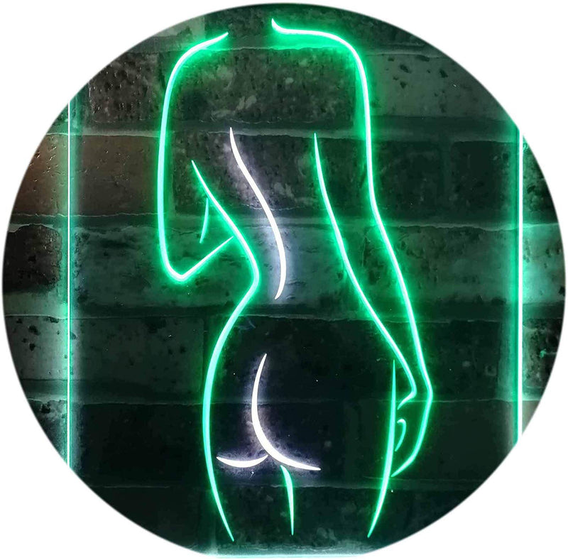 Lady Back Sexy Girls Man Cave LED Light Sign - LED Gift Works
