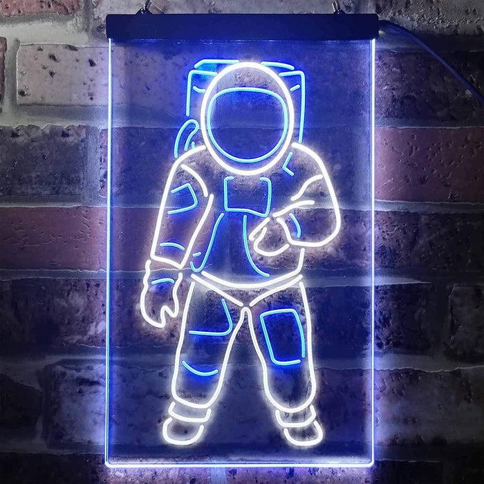 Kids Room Decor Astronaut LED Light Sign - Way Up Gifts