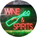 Wine and Spirits LED Light Sign - Way Up Gifts