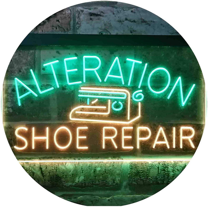 Alteration Shoe Repair LED Light Sign - LED Gift Works