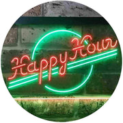Happy Hour LED Light Sign - LED Gift Works