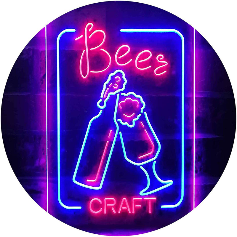 Craft Beer LED Light Sign - LED Gift Works