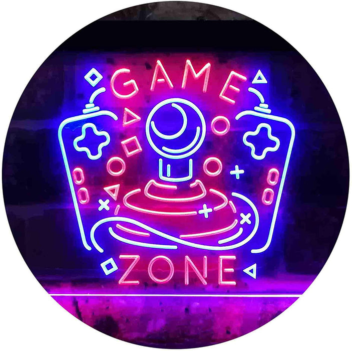 Arcade Game Zone LED Light Sign - Way Up Gifts