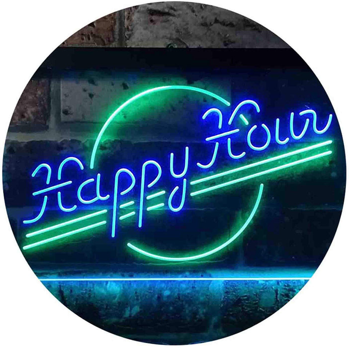 Happy Hour LED Light Sign - Way Up Gifts