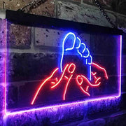 Foot Massage LED Light Sign - LED Gift Works