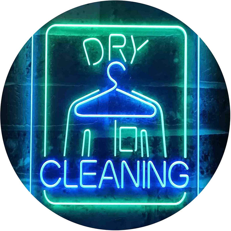 Cleaners Dry Cleaning LED Light Sign - LED Gift Works