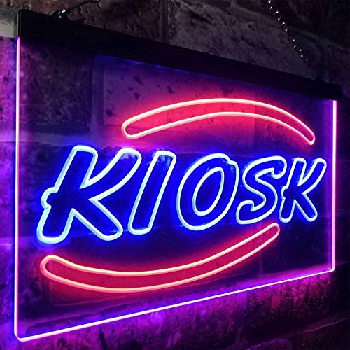 News Stand Ticket Booth Kiosk LED Light Sign - Way Up Gifts