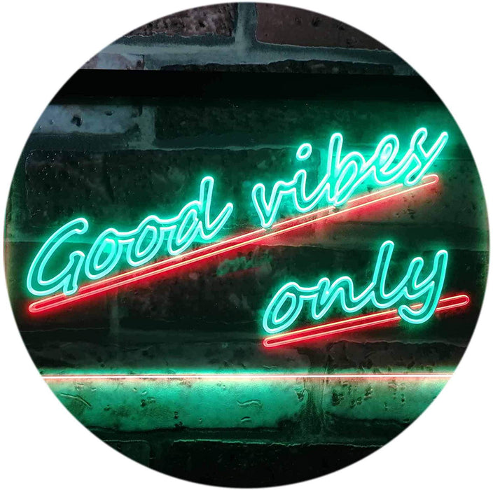 Good Vibes Only LED Light Sign - Way Up Gifts