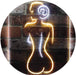 Lady Back Sexy Woman Man Cave LED Light Sign - Way Up Gifts