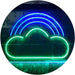 Rainbow Cloud Kids Room Decor LED Light Sign - Way Up Gifts