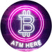 Bitcoin ATM Here LED Light Sign - Way Up Gifts