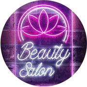 Flower Decor Beauty Salon LED Light Sign - LED Gift Works