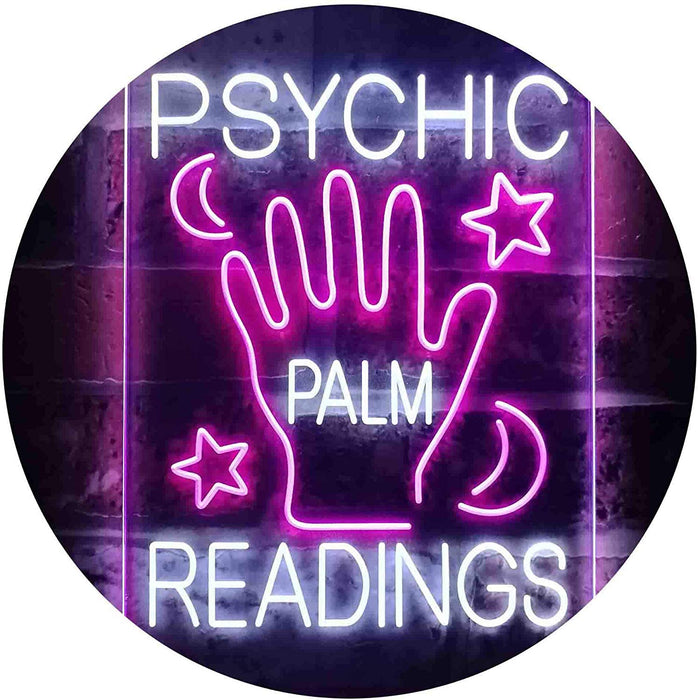 Fortune Teller Psychic Palm Readings LED Light Sign - Way Up Gifts