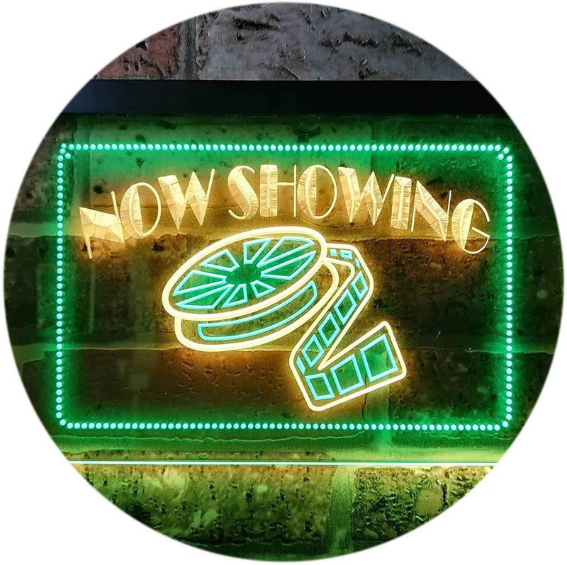 Movie Film Theater Now Showing LED Light Sign - LED Gift Works