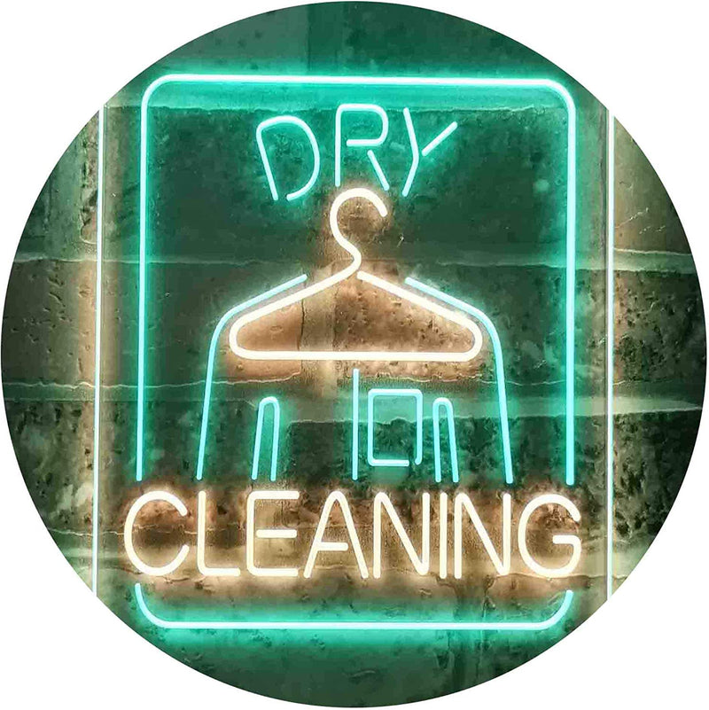 Cleaners Dry Cleaning LED Light Sign - LED Gift Works