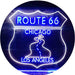 Chicago to Los Angeles Route 66 LED Light Sign - Way Up Gifts