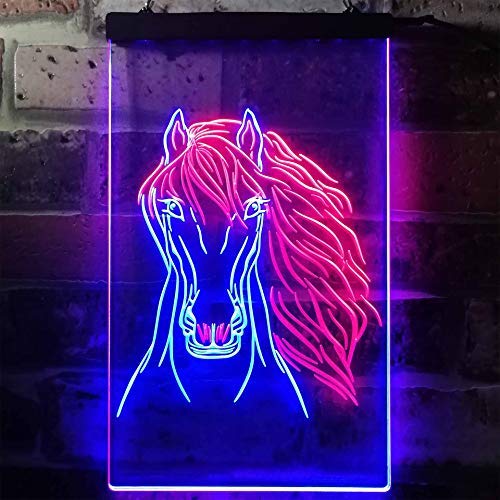 Horse Head LED Light Sign - Way Up Gifts