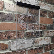 Family Name Letter S Monogram Initial LED Light Sign - LED Gift Works