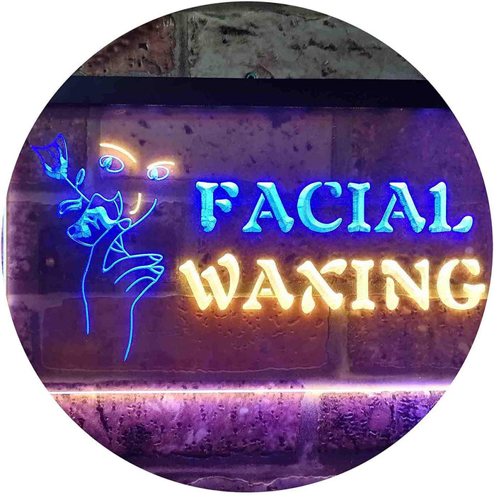 Beauty Salon Facial Waxing LED Light Sign - Way Up Gifts
