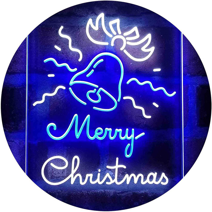 Merry Christmas Bell Decoration LED Light Sign - Way Up Gifts