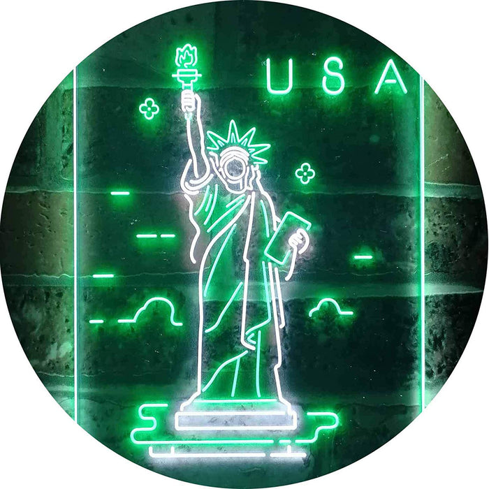 USA Statue of Liberty LED Light Sign - Way Up Gifts