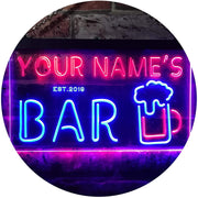 Personalized Beer Mug Bar LED Light Sign - LED Gift Works