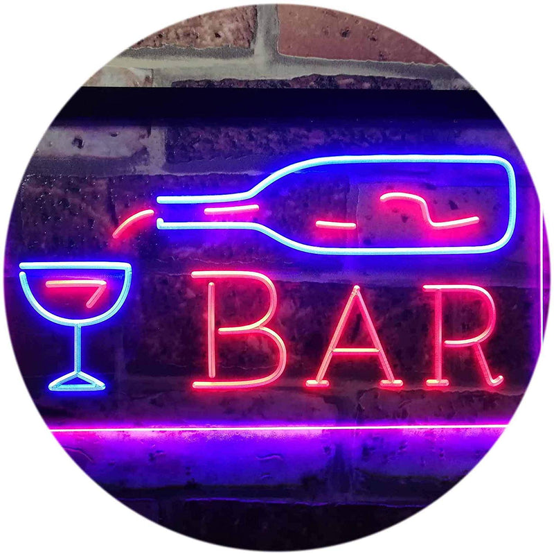 Wine Bar LED Light Sign - LED Gift Works