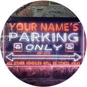 Personalized Parking Only LED Light Sign - LED Gift Works