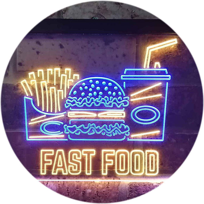 Fast Food LED Light Sign - Way Up Gifts