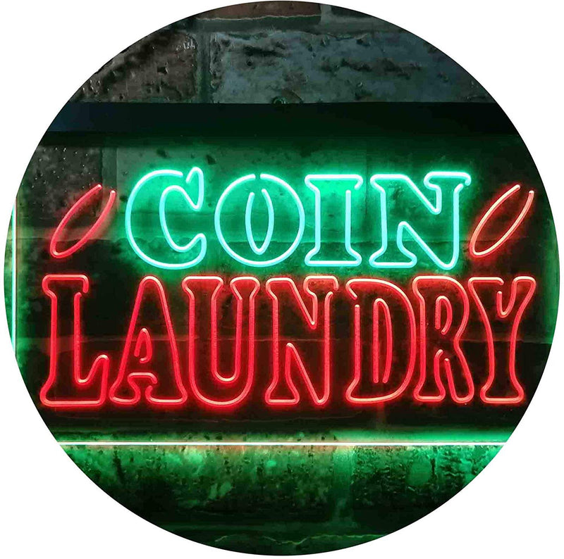 Laundromat Coin Laundry LED Light Sign - LED Gift Works