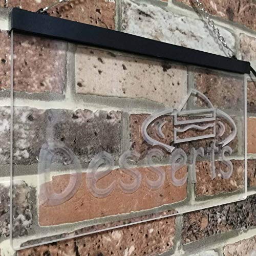 Desserts LED Light Sign - LED Gift Works