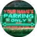 Personalized Parking Only LED Light Sign - Way Up Gifts