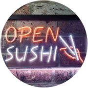 Open Sushi LED Light Sign - LED Gift Works