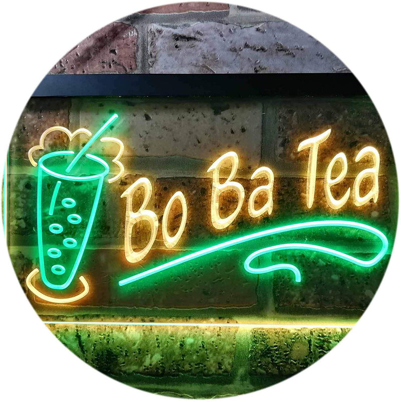 Boba Bo Ba Tea LED Light Sign - LED Gift Works