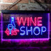 Wine Shop LED Light Sign - Way Up Gifts