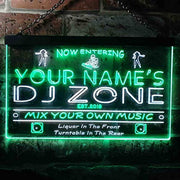 Personalized Music DJ Zone DJ Gift LED Light Sign - LED Gift Works