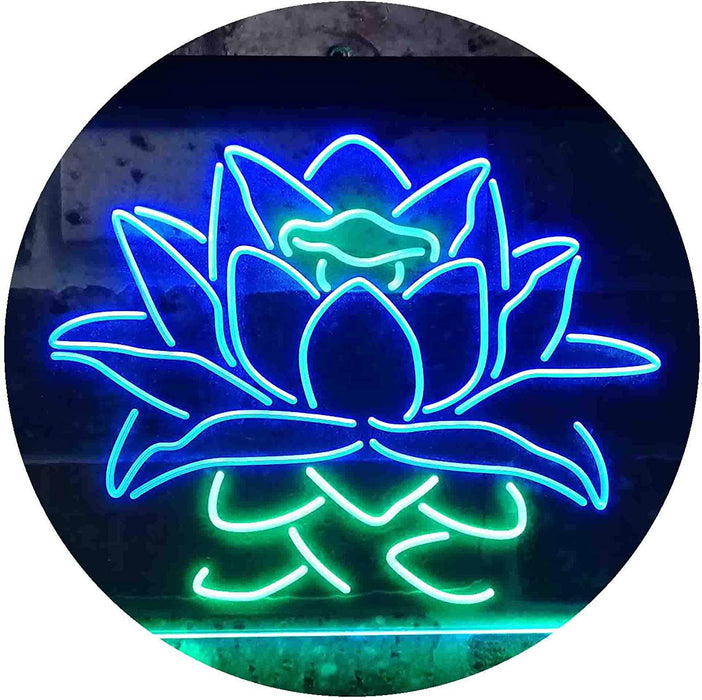 Lotus Flower LED Light Sign - Way Up Gifts